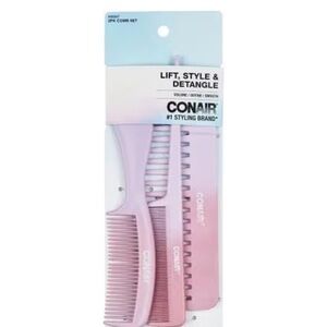 Conair Pink Styling Comb Set